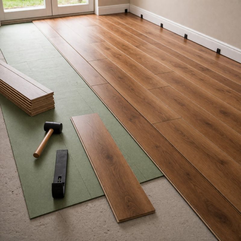 Laminate Floor Replacement in Greensboro, NC