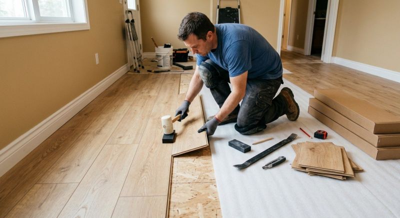 Laminate Wood Installation in Fredericksburg, VA