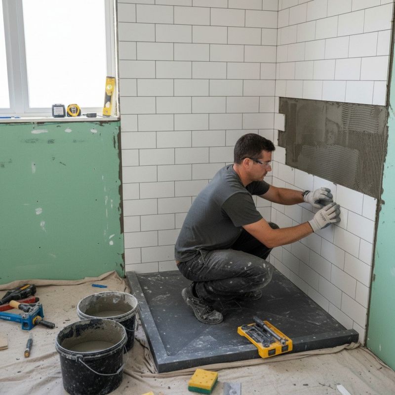 Shower Tiling Service in Alpharetta, GA
