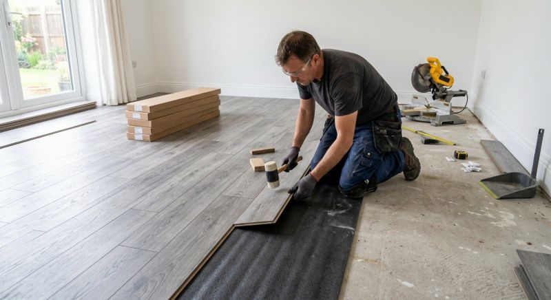 Laminate Floor Remodeling in Greensboro, NC
