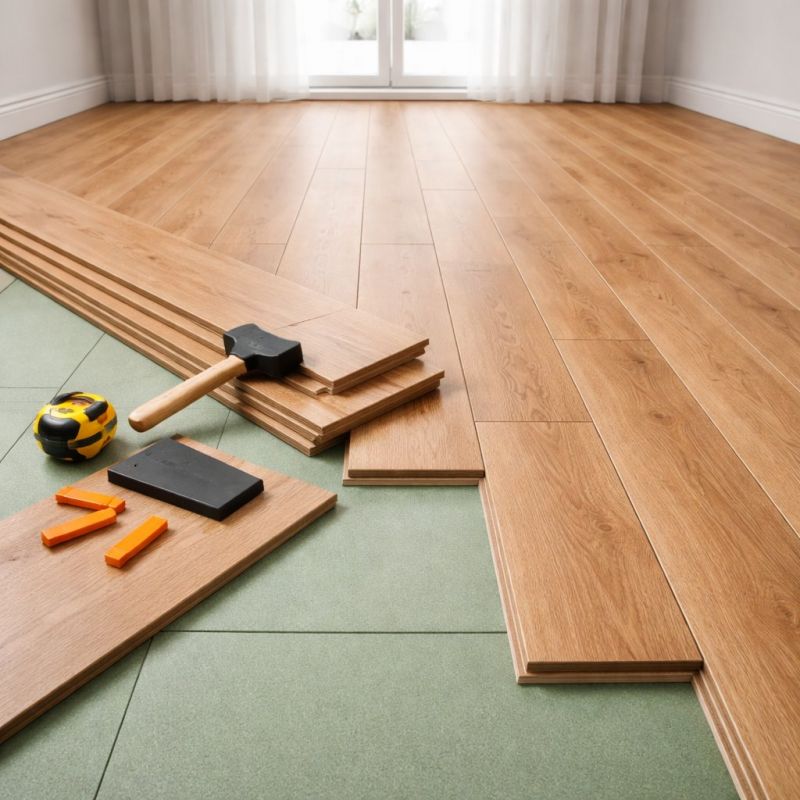 Laminate Floor Remodeling in Fredericksburg, VA