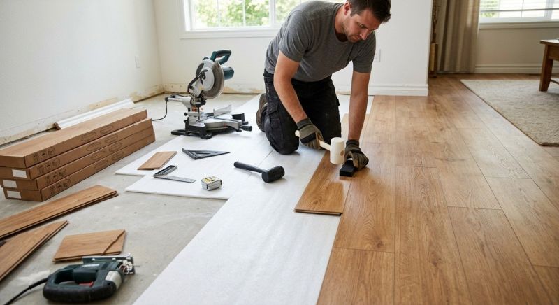 Laminate Floor Replacement in Fort Wayne, IN