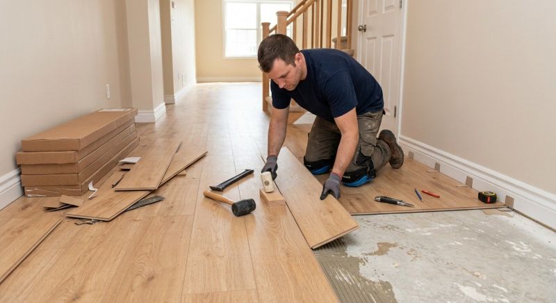Laminate Flooring Replacement in Greensboro, NC