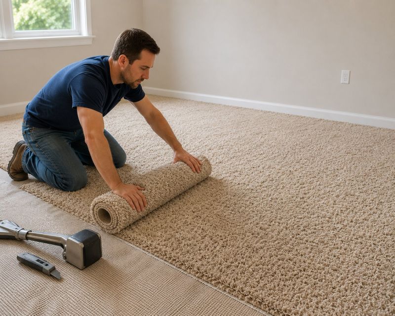 Shag Carpet Installation in Monmouth County, NJ