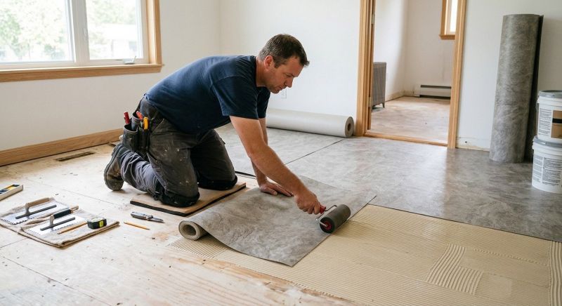 Sheet Flooring Installation in Columbus, OH