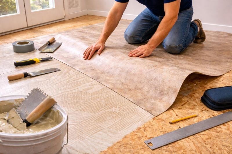 Sheet Flooring Installation in Dallas, TX