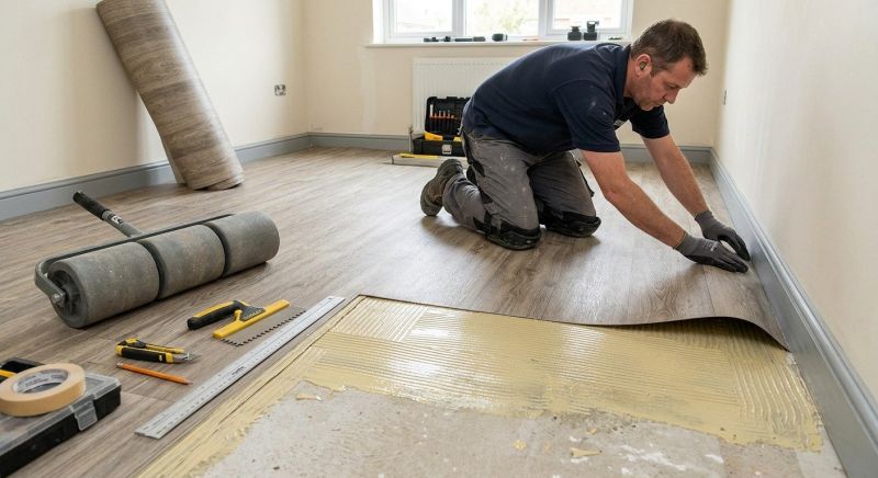 Sheet Flooring Installation in Dallas, TX