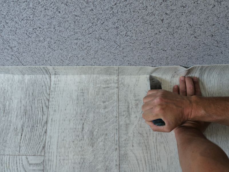 Vinyl Or Linoleum Floor Installation For Kitchens, Bathrooms, And Basements